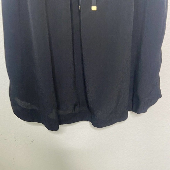 Anthropologie EDME & ESYLLTE Freya Color Block Green and Black Dress S - Picture 7 of 14